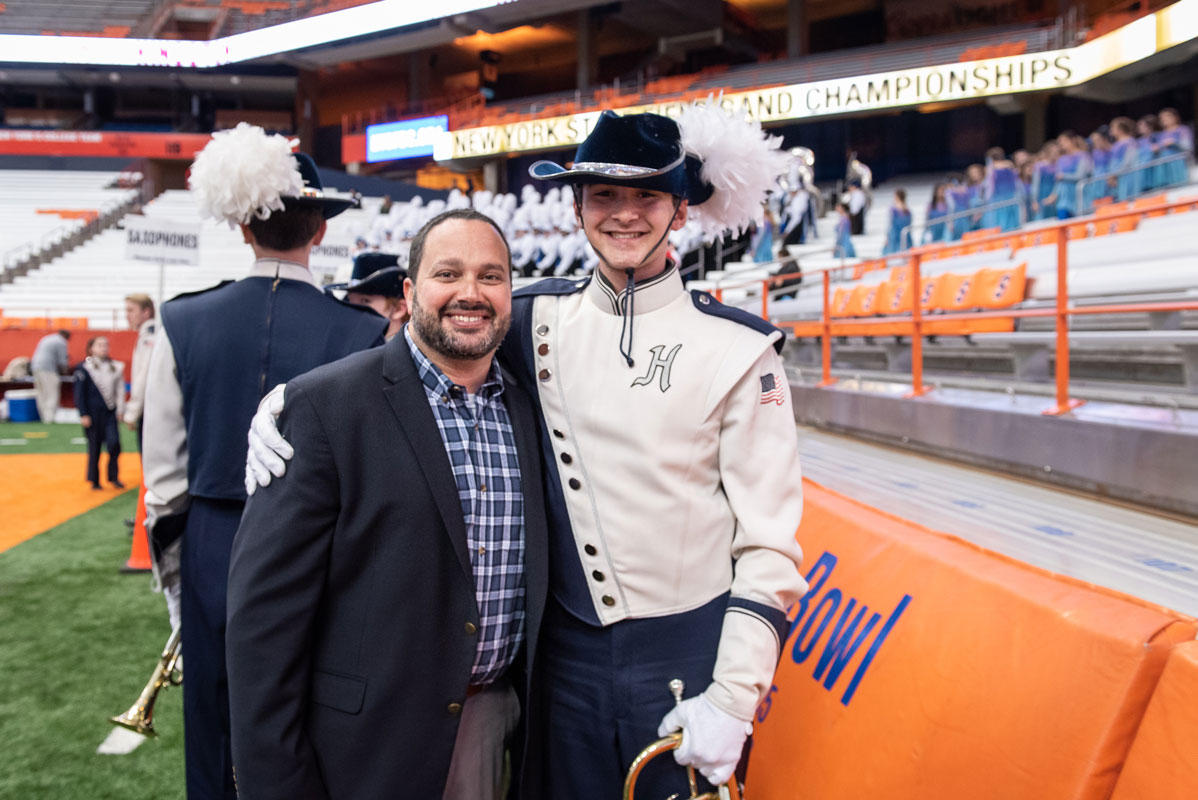 Brian Stellato and Michael Reed at the New York State Championships in Syracuse. 