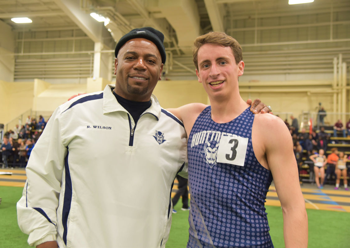  Coach Ron Wilson and Justin Stevens 