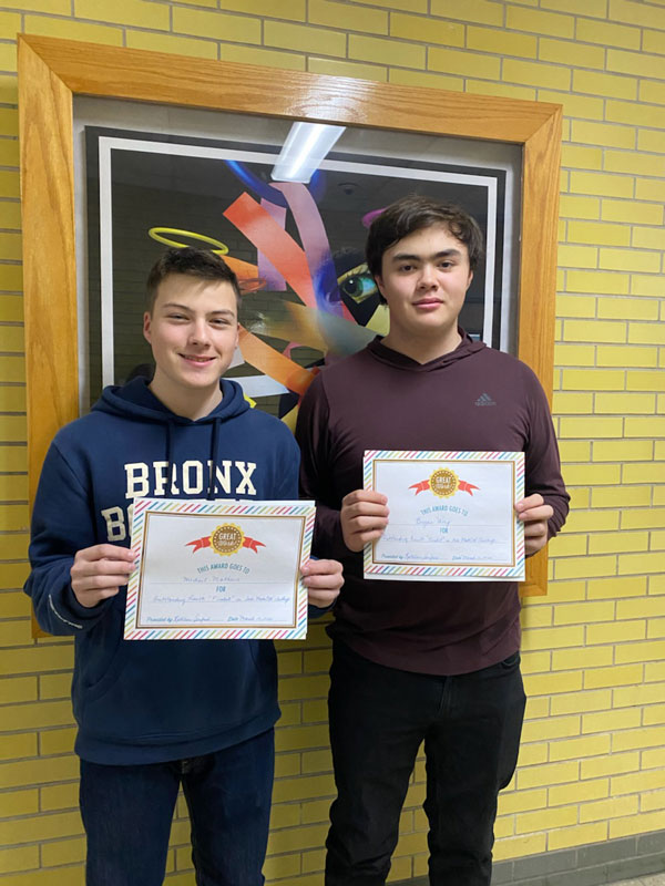 Michael Mathews and Bryan Wong have qualified for the MathCON finals
