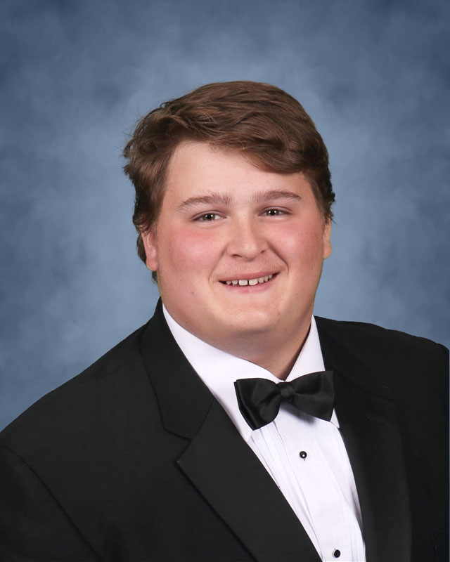  Huntington High School senior Aidan Mrotzek  