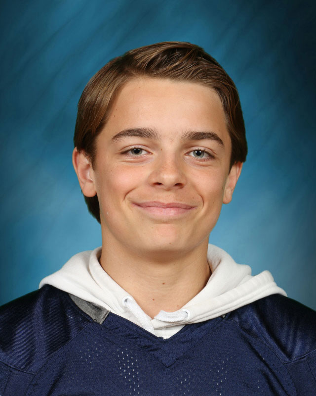 Finley eighth grader Joey Zink.