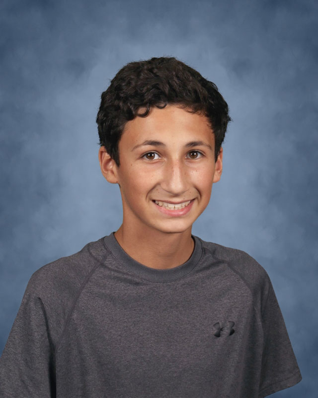 Huntington High School freshman Jaden Argaman.