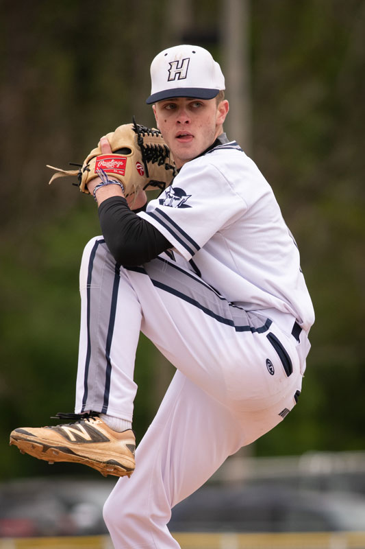 Blue Devil pitcher Aidan Bender. (Darin Reed photo (1)
