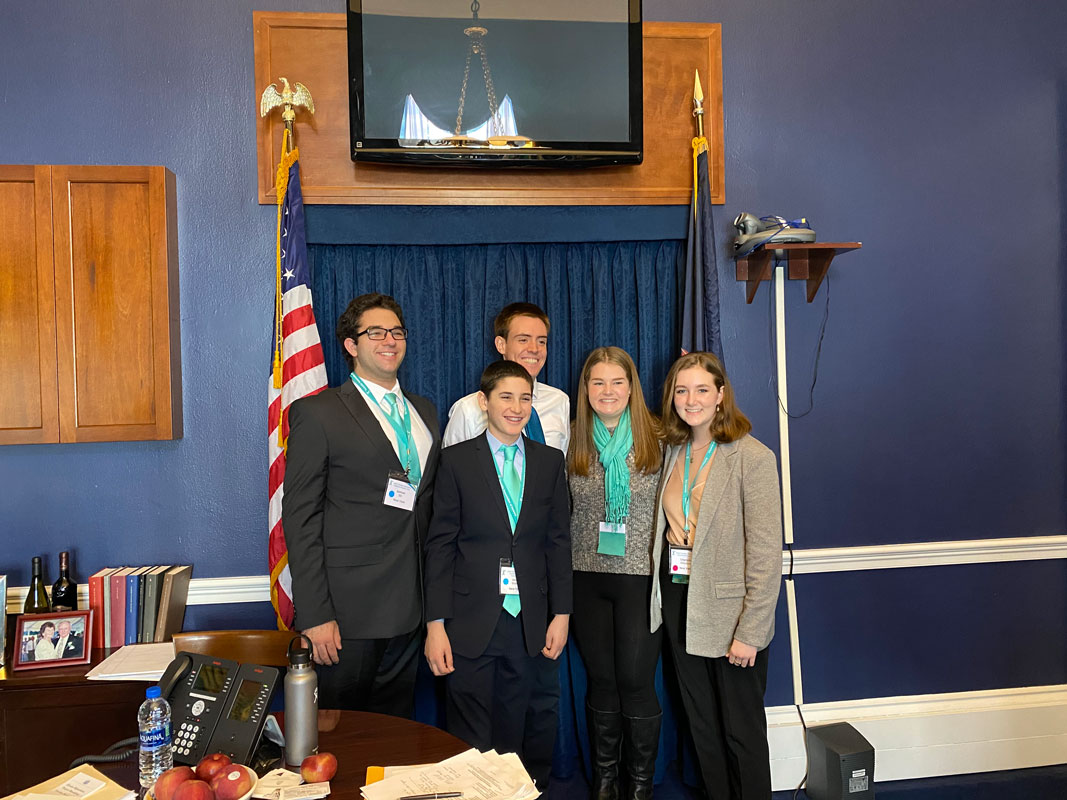 The Cheshire sisters have visited Capitol Hill offices of congressman and senators.