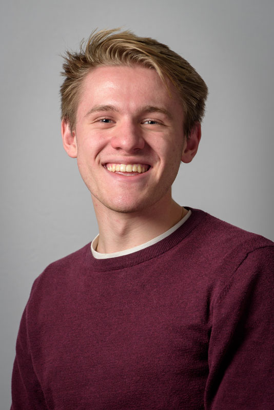Huntington High School senior Christopher Mavrogian (Darin Reed photo (1)