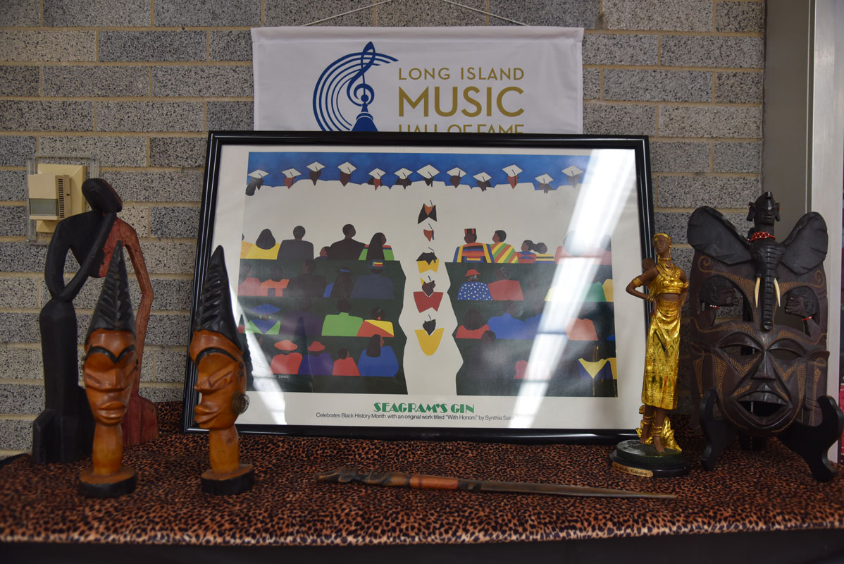 The Black History Month display at Huntington High School was fascinating 