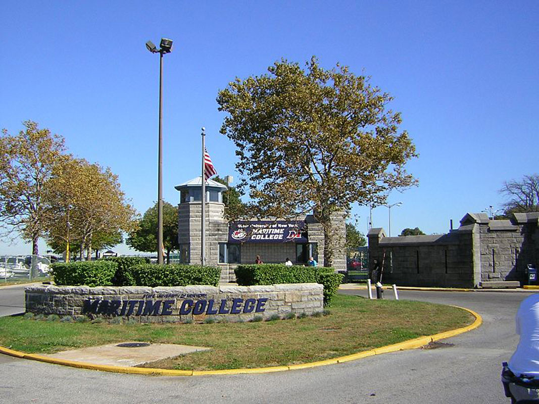 SUNY Maritime College enjoys a very unique location and campus