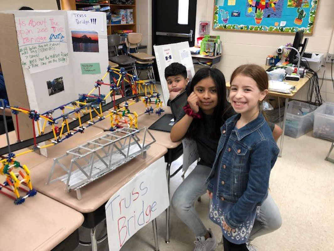 Woodhull School students developed many exceptional projects for this year's Science Expo