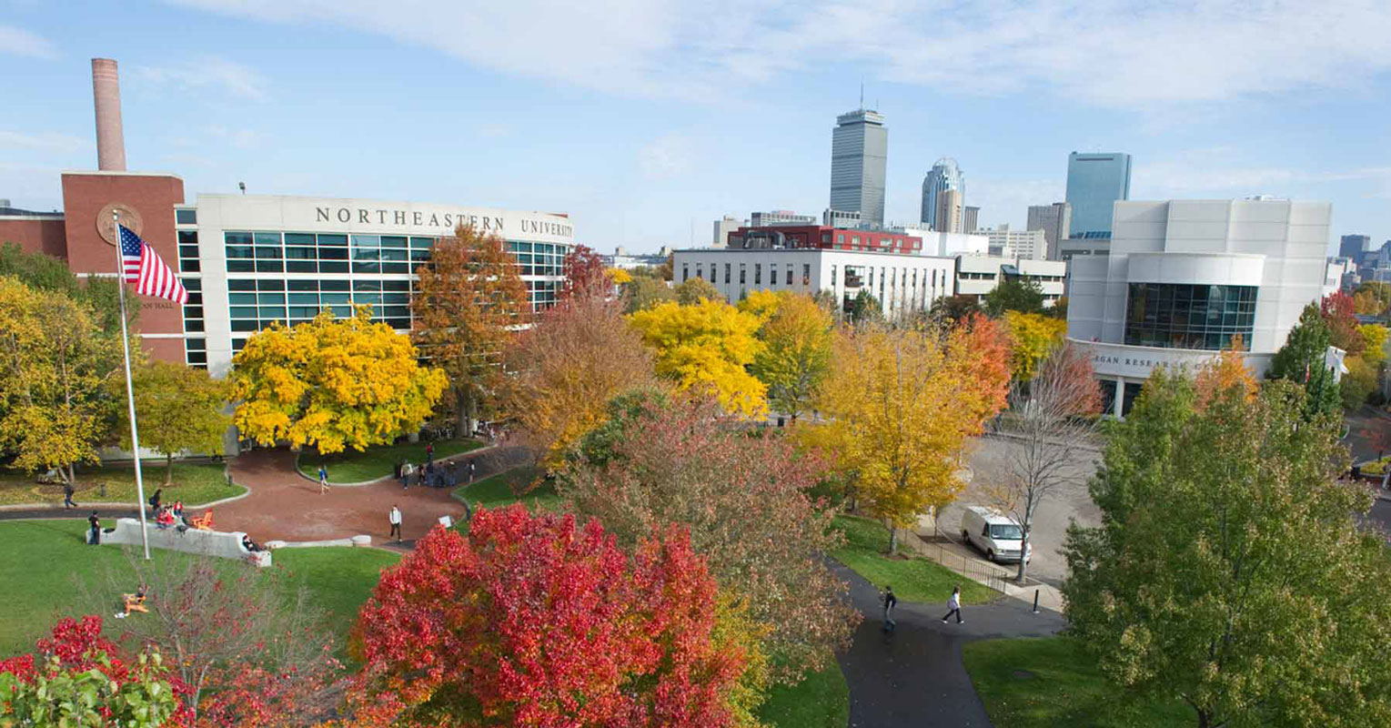 Northeastern University is located in Boston 