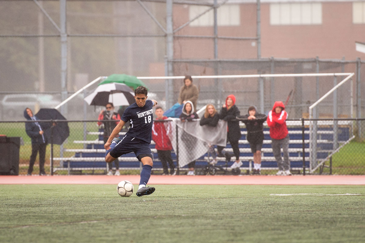 Brian Contreras won All-County honors with the Blue Devils. (Darin Reed photo)