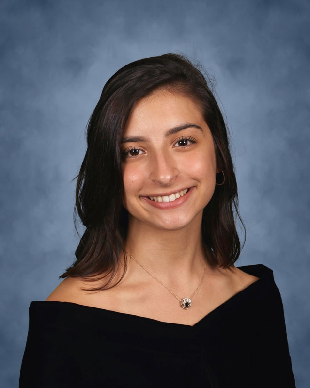 Huntington High School senior Bianca Lella is headed to the University of Scranton