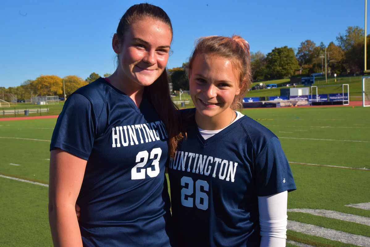 Emily Plachta and Teddi Carnesi will help lead the Blue Devils next fall.