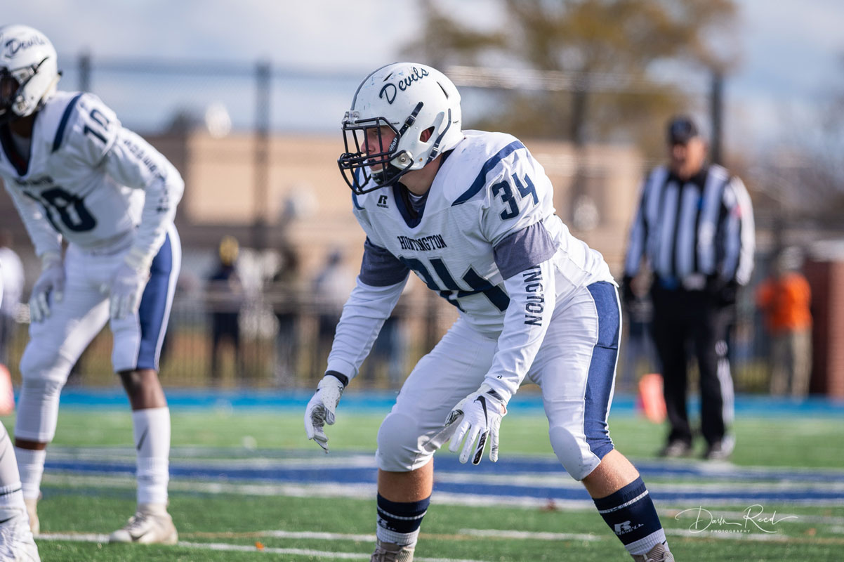 Huntington sophomore Robbie Smith is one of the Blue Devils' top players. (Darin Reed photo.)