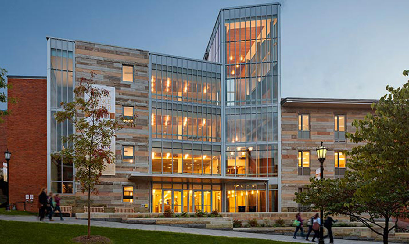 Bianca Lella was drawn to the University of Scranton's dynamic campus 