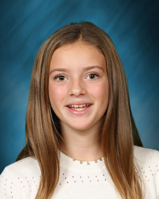 Finley eighth grader Olivia Polinsky has earned a medal at the LI Math Fair in each of the two past years.