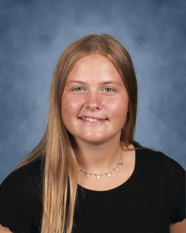 Huntington junior Ainsley Lumpe.