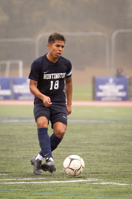 Brian Contreras won All-County honors with the Blue Devils. (Darin Reed photo)
