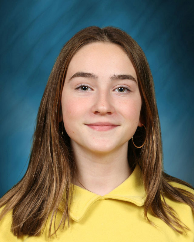 Seventh grader Josie Sullivan is a new member of the Finley National Junior Honor Society chapter.