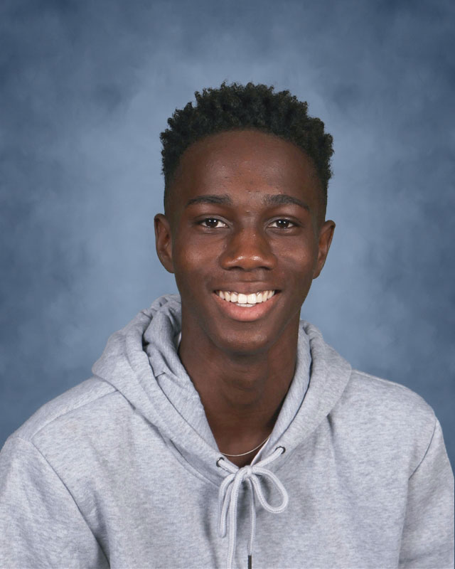 Huntington High School junior Quincy Chery 