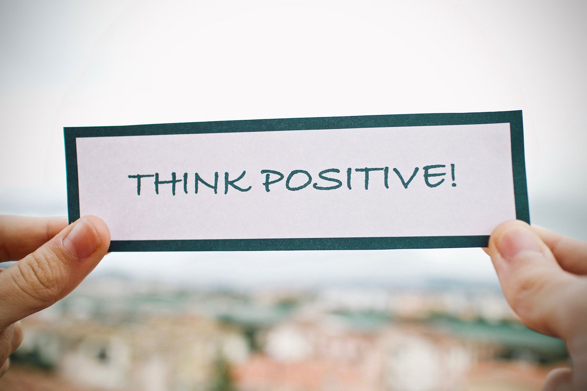 Huntington students are striving to banish negative thoughts and stay positive about a future without COVID-19  