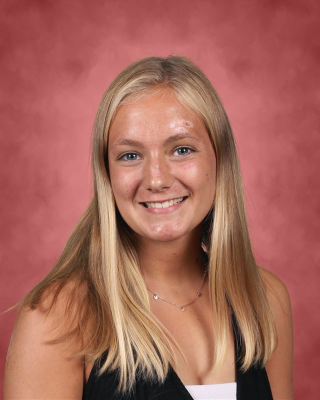 Huntington High School senior Charlotte Maggio