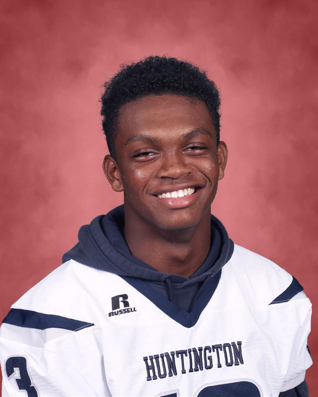  Huntington High School senior Chad Rowe 