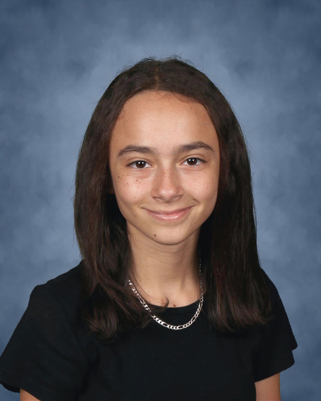 Huntington High School Key Club President Alexa Rind.