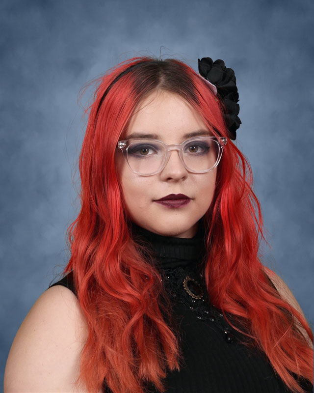 Huntington High School senior Sarah Biernacki 
