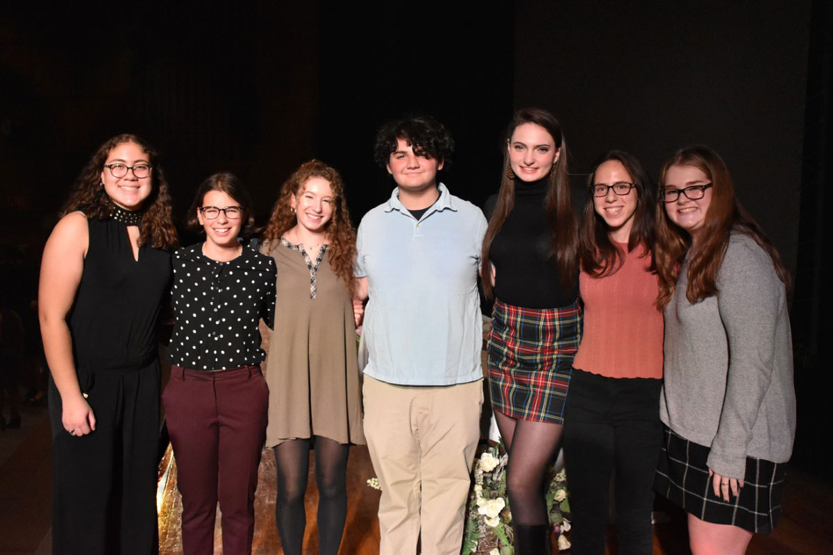 Last year's National Honor Society chapter executive board was a great group. (Madelyn Reed photo.)