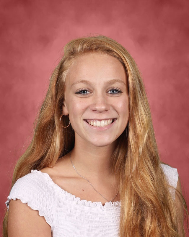 Huntington High School senior Marina Durand 