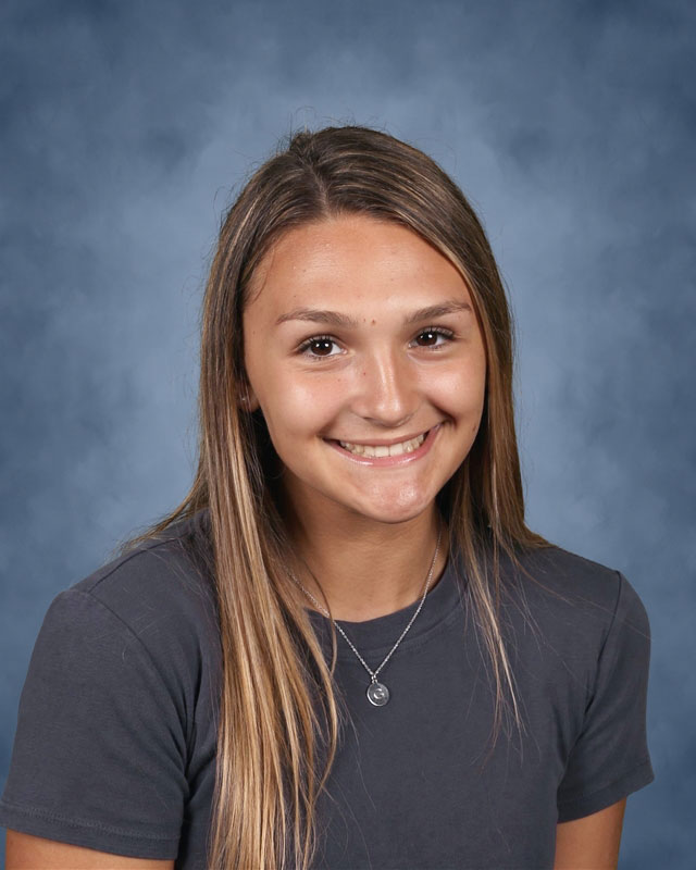 Huntington High School senior Gigi Devoe