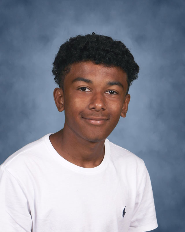 Huntington High School senior Osiris Shepherd 