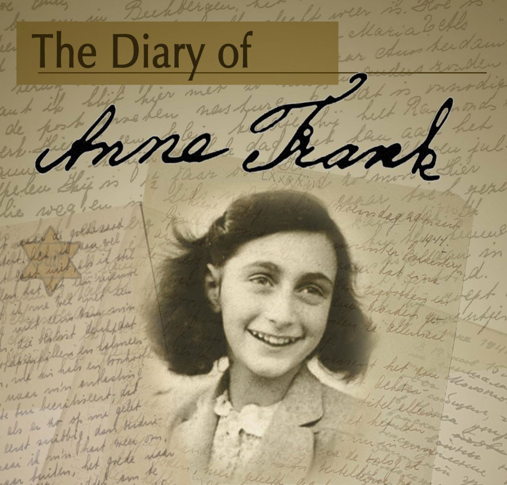 Anne Frank-kept a diary while in hiding for two years. Some of it survived the war.