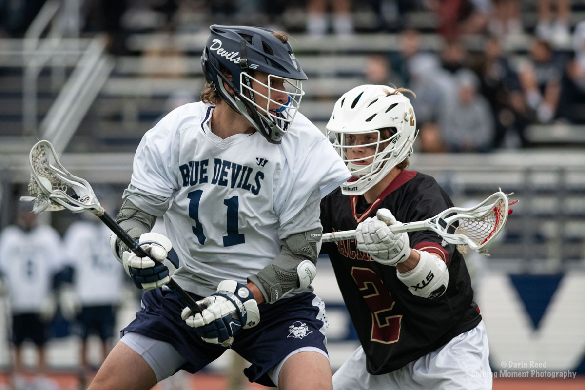 Jack Krisch is a proven goal scorer for the Blue Devils. (Darin Reed photo)