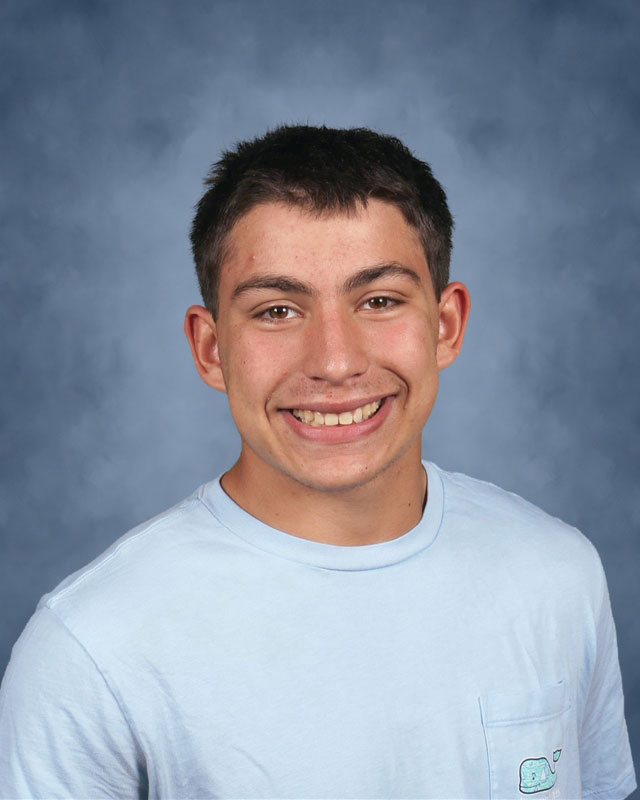 Huntington senior Cameron Santa-Maria.