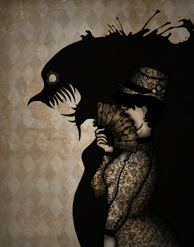 Huntington junior Fiorella Benitez's stunning artwork.
