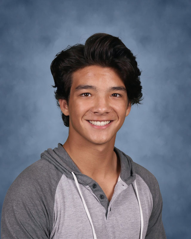 Huntington High School senior Joseph Nicotra