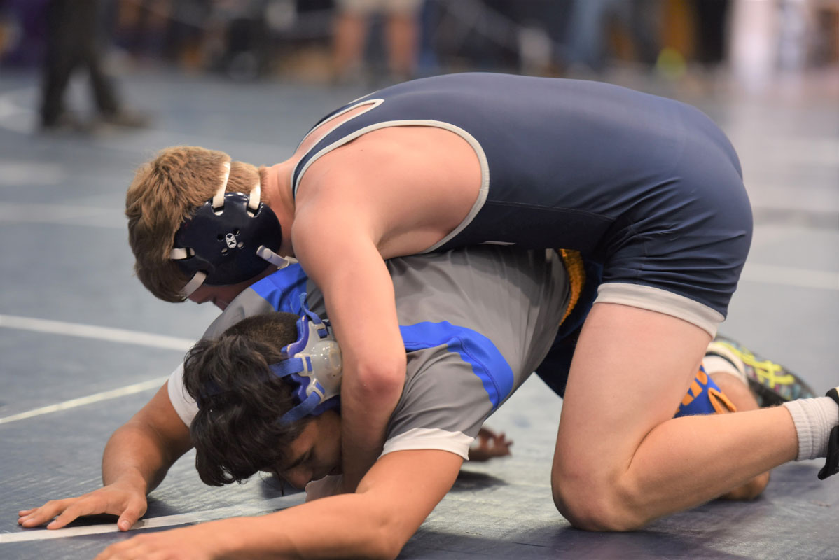 Christian St. John is on top and in control 