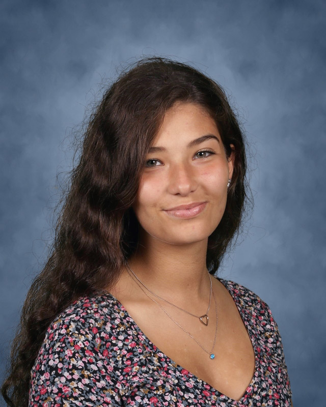 Huntington High School senior Sarah Giarraputo 