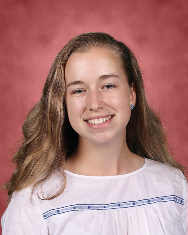 Huntington High School senior Tess Stanley 