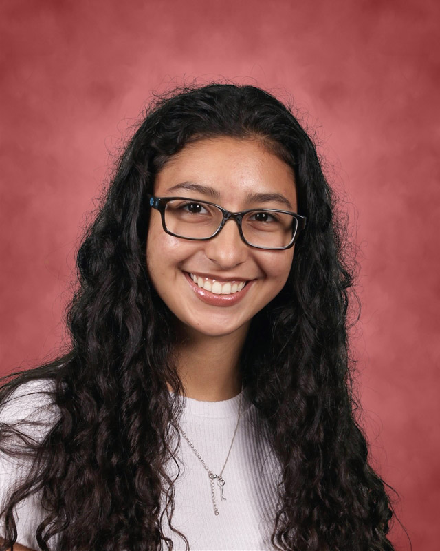 Huntington High School senior Brianna Isaza 