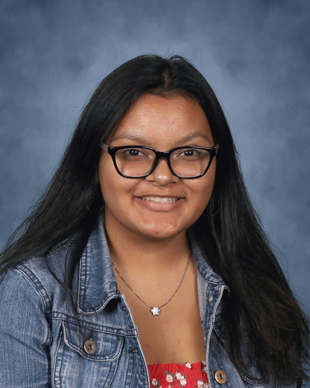 Huntington High School senior Angelica Hernandez 