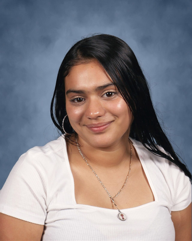 Huntington High School senior Yolani Cabrera 