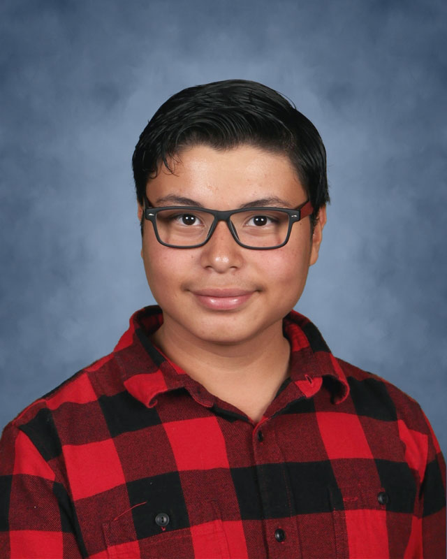 Huntington High School junior David Canas Granados 