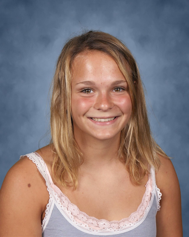  Huntington High School junior Teddi Carnesi 