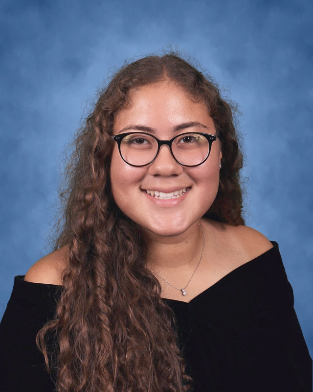  Huntington High School Class of 2020 member Caitlyn Palermo. 
