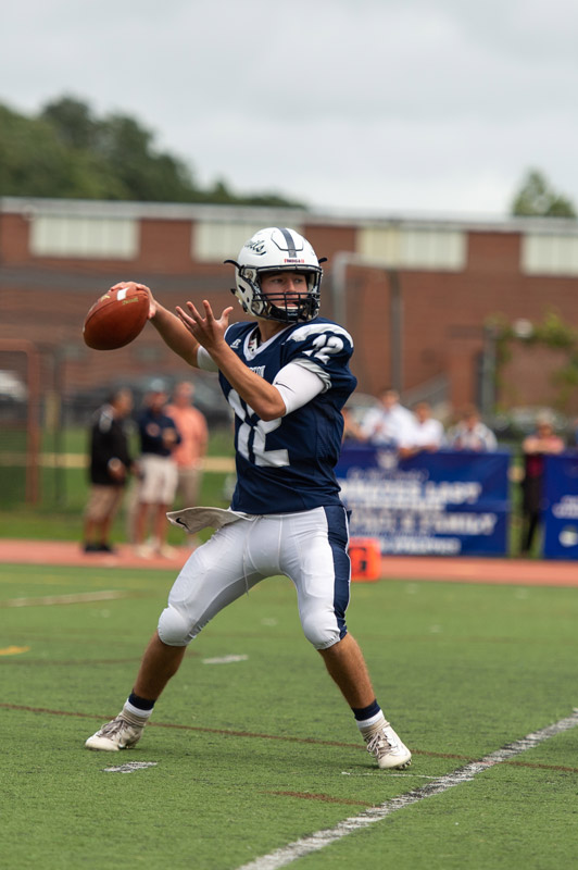 Torin Bograd in action for Huntington. (Darin Reed photo.)