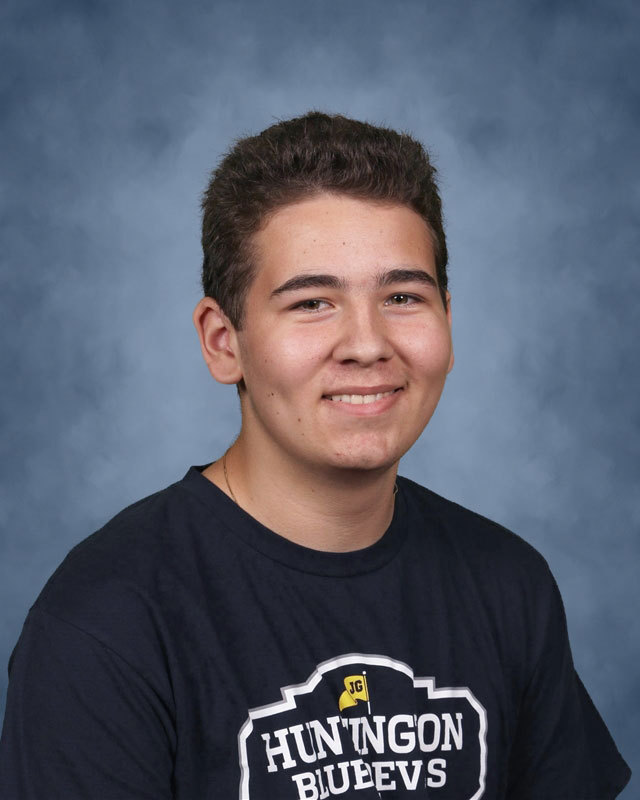 Huntington High School senior Richard Rongo, Jr.
