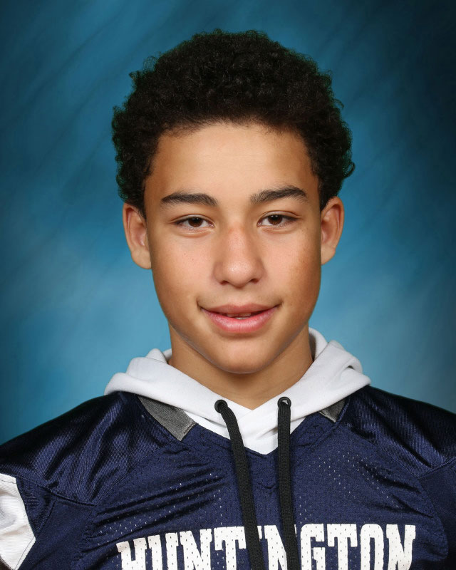 Huntington freshman Max Casiano.