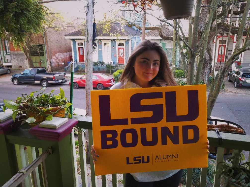 Maddy Meidenman will pursue a degree at Lousiana State University.